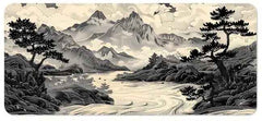 Playmat Japanese Style TCG MTG Pokemon Yu Gi Oh Lorcana Gundam