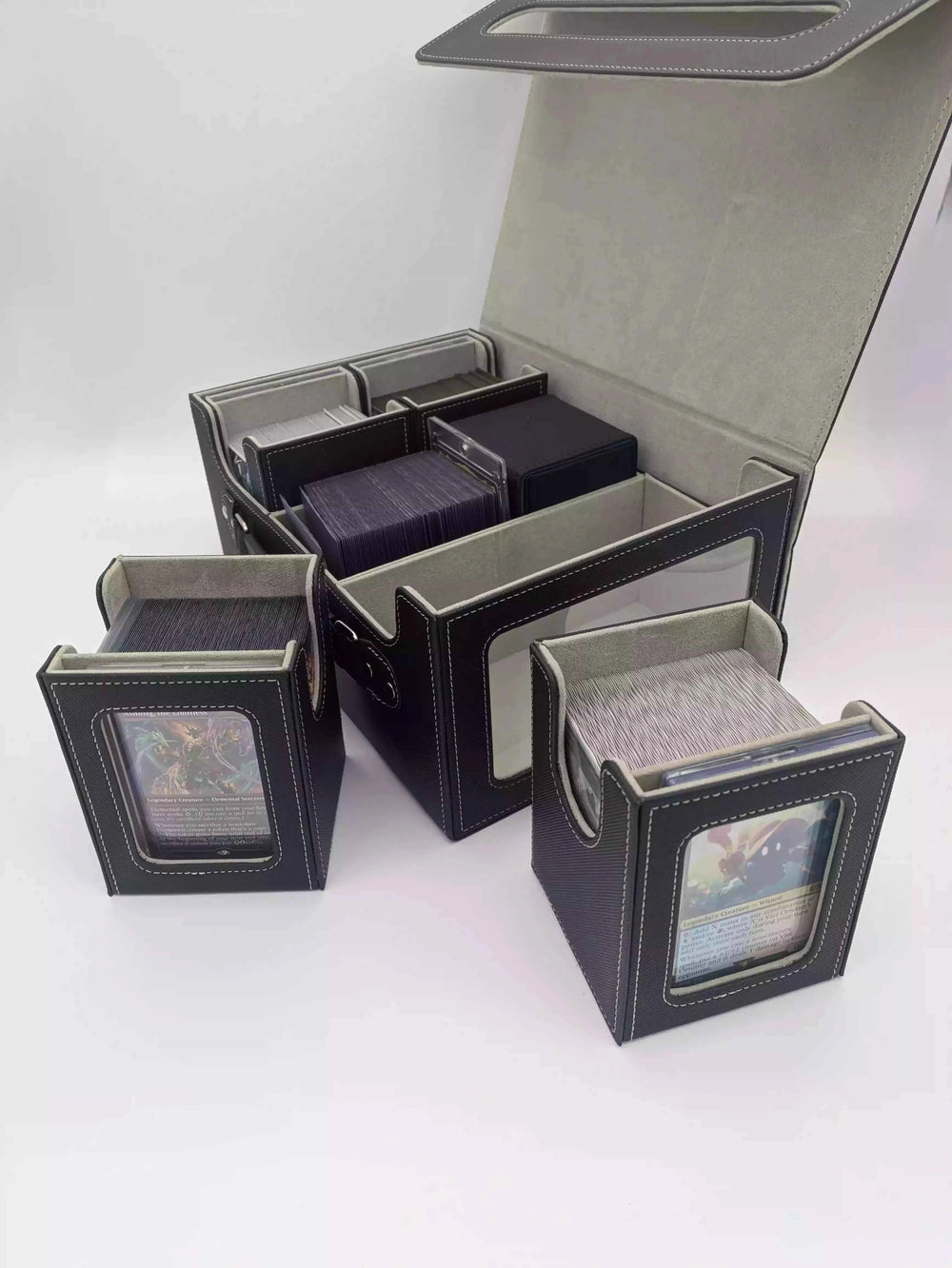 Premium "All-in-One" TCG Carrying Blue Case – The Choice of Magic & TCG Players