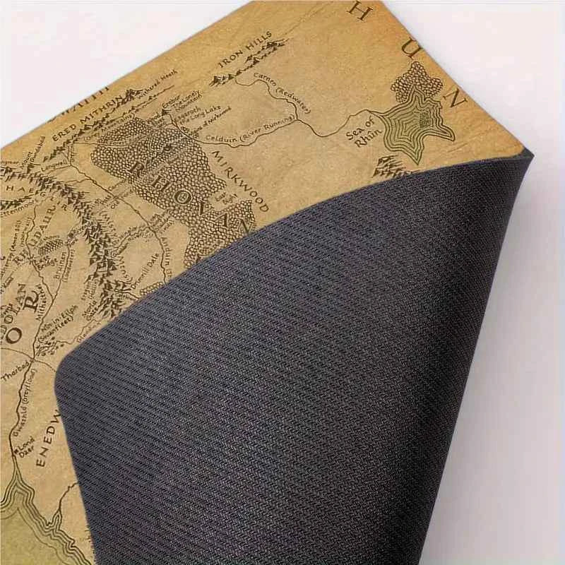 TCG Playmat Lord Of The Ring Middle Earth Map