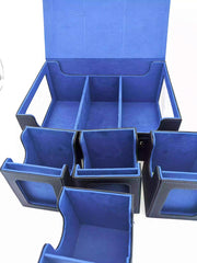 Premium "All-in-One" TCG Carrying Blue Case – The Choice of Magic & TCG Players