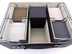Premium "All-in-One" TCG Carrying Blue Case – The Choice of Magic & TCG Players