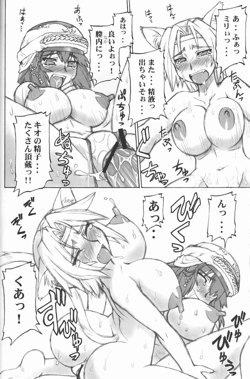 Doujinshi Alterna Hajikemashita Final Fantasy XI