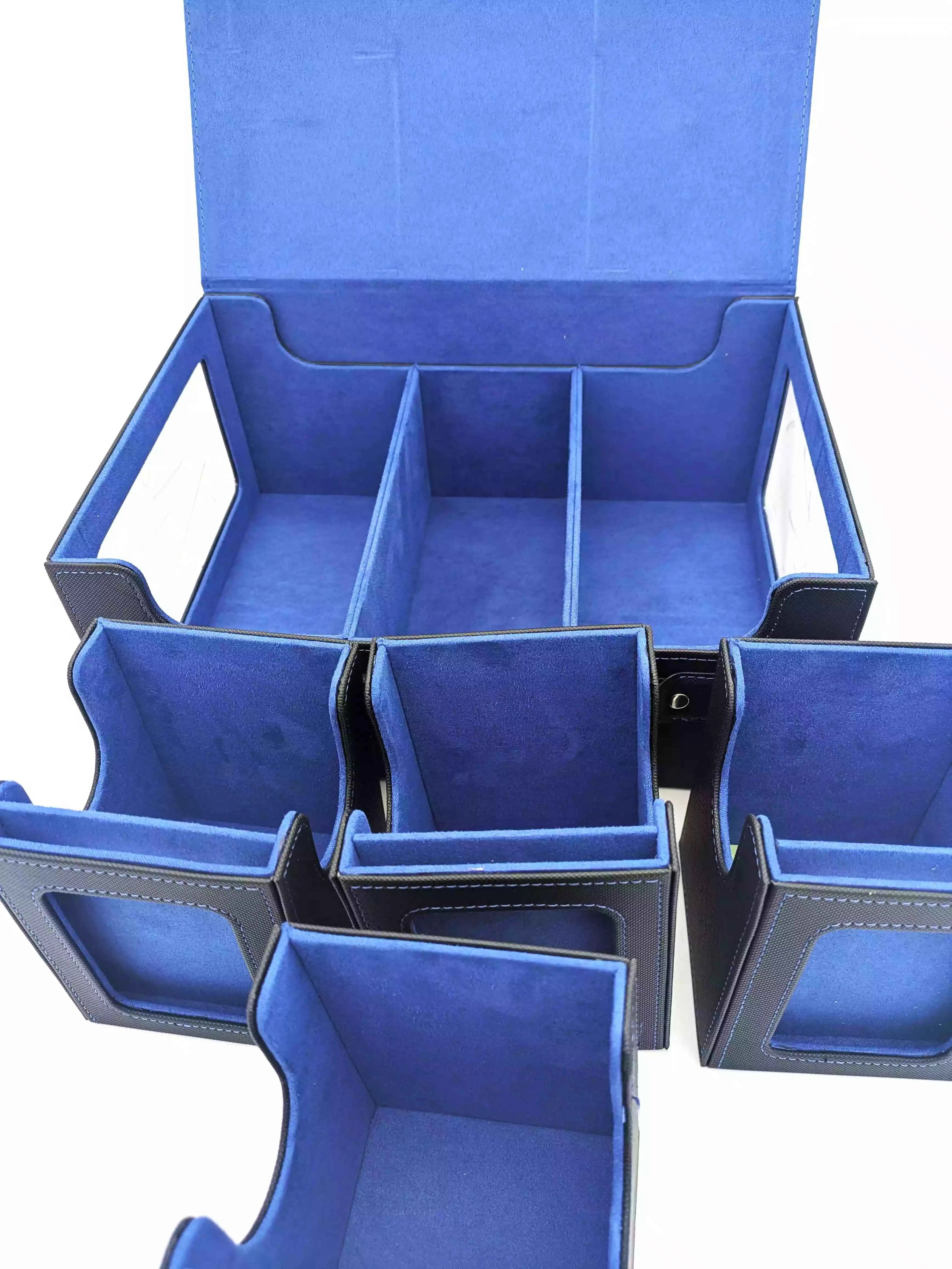 Premium "All-in-One" TCG Carrying Blue Case – The Choice of Magic & TCG Players