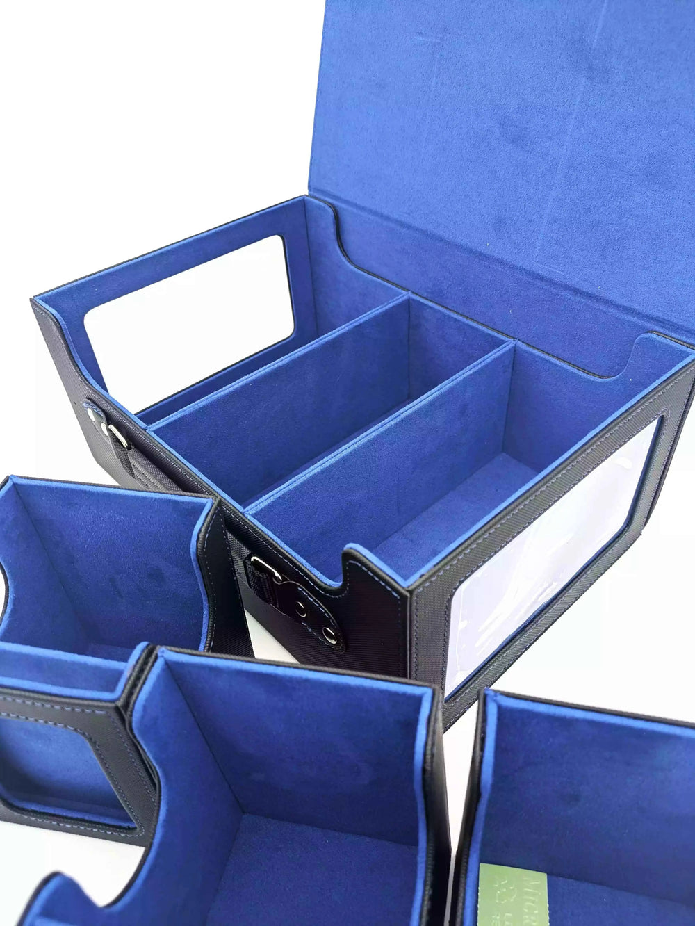 Premium "All-in-One" TCG Carrying Blue Case – The Choice of Magic & TCG Players