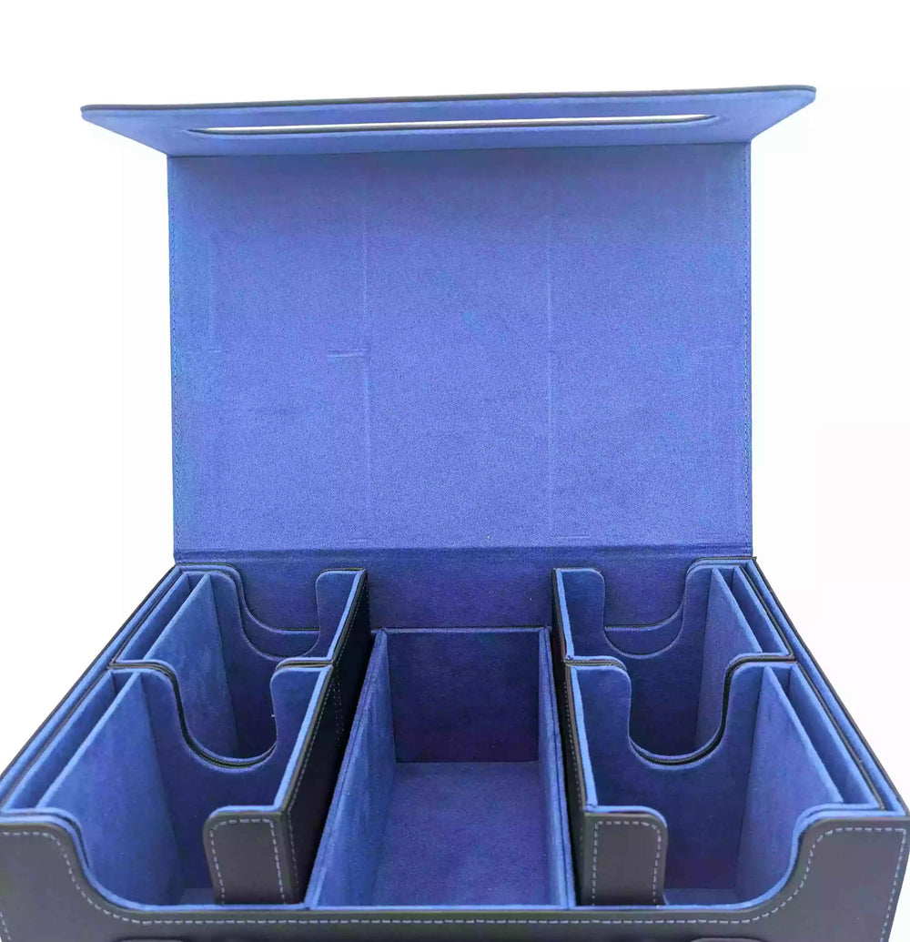Premium "All-in-One" TCG Carrying Blue Case – The Choice of Magic & TCG Players
