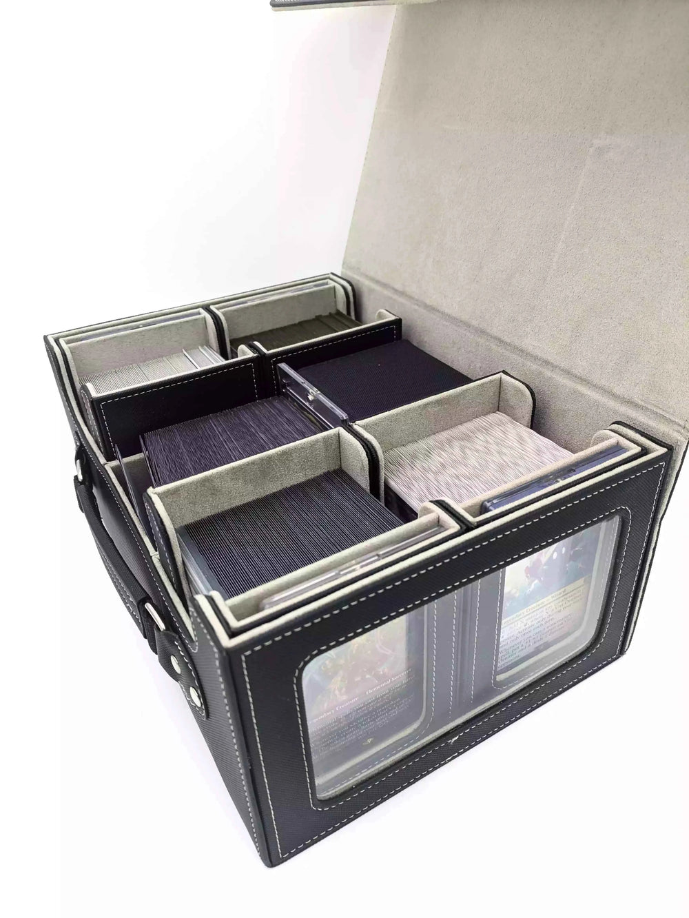 Premium "All-in-One" TCG Carrying Blue Case – The Choice of Magic & TCG Players